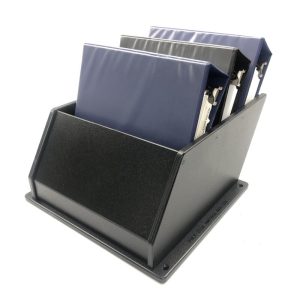 Triple 33° Angled Map Book Box