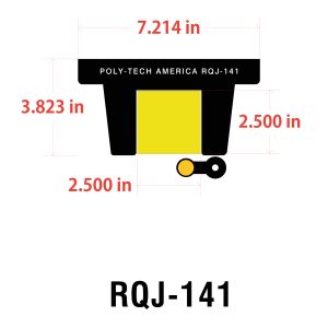 RJ-3 Series Single Tube Bracket (2.5" tube)