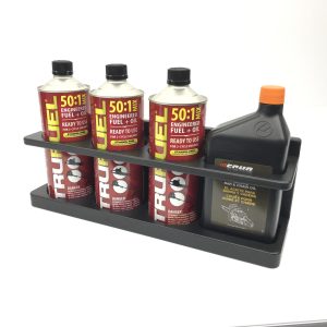 Premix Fuel/Bar & Chain Oil Caddy (Triple Fuel, Single Oil)